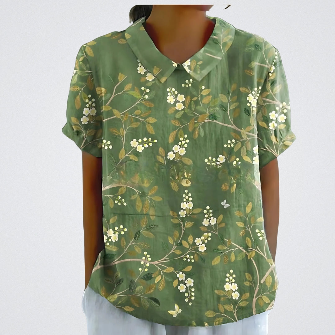 LINA | Floral Print Blouse