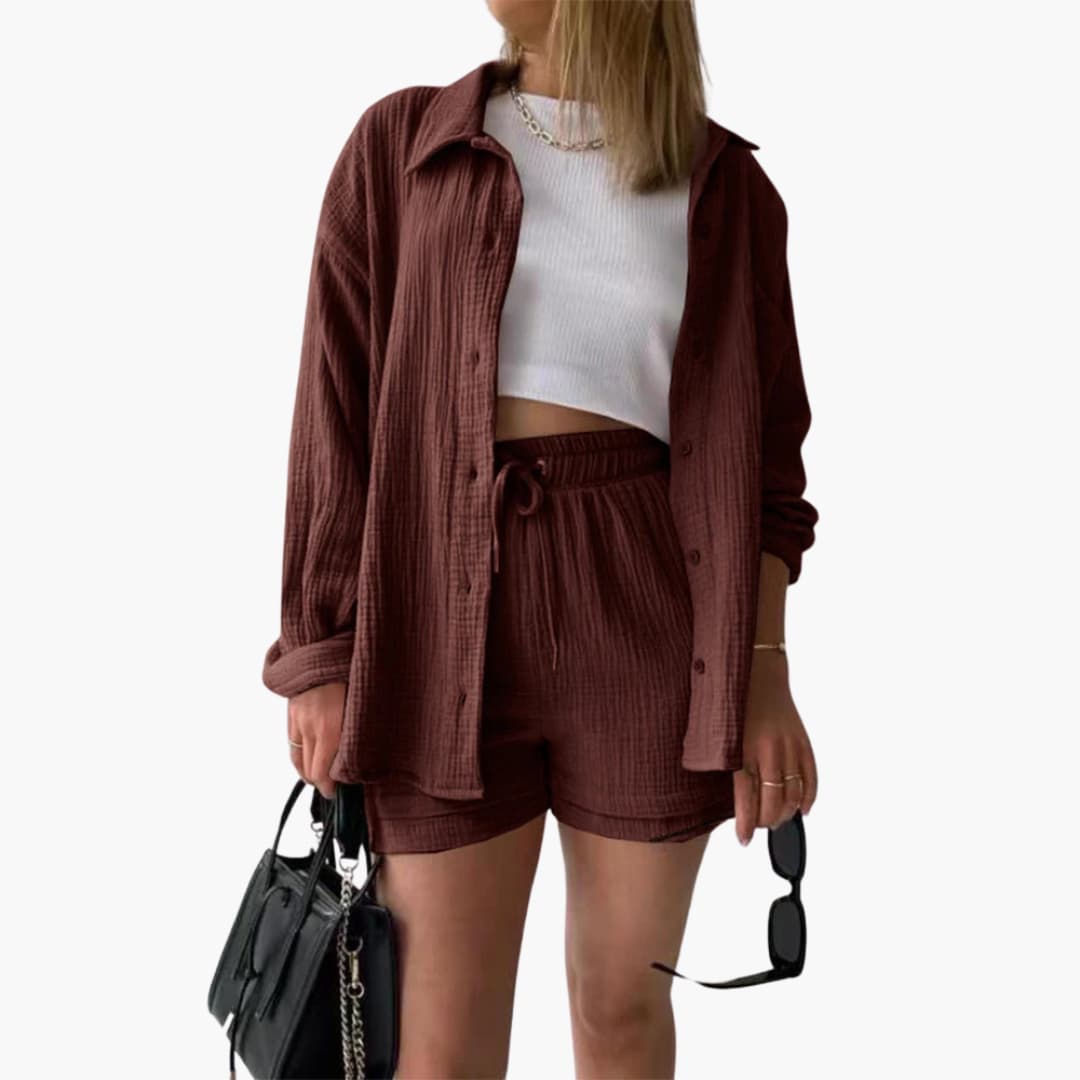 BESHA | Stylish and Relaxed Two-Piece Ensemble