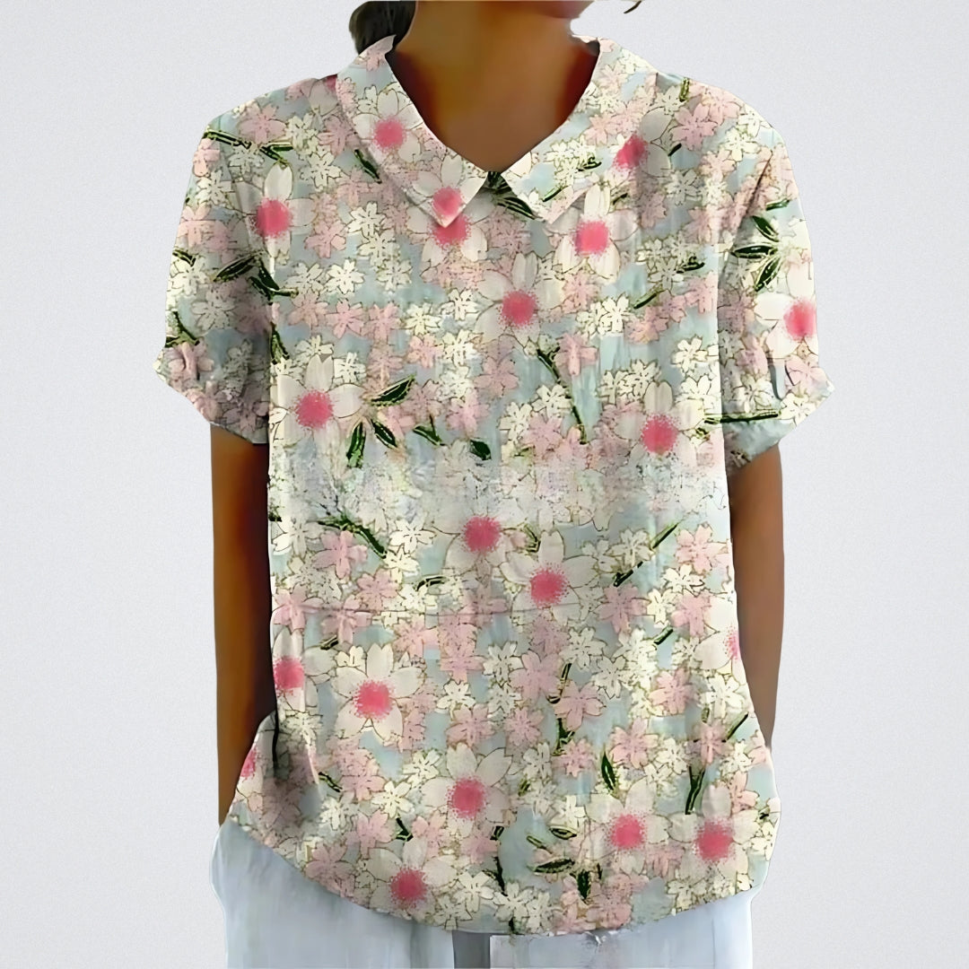 LINA | Floral Print Blouse