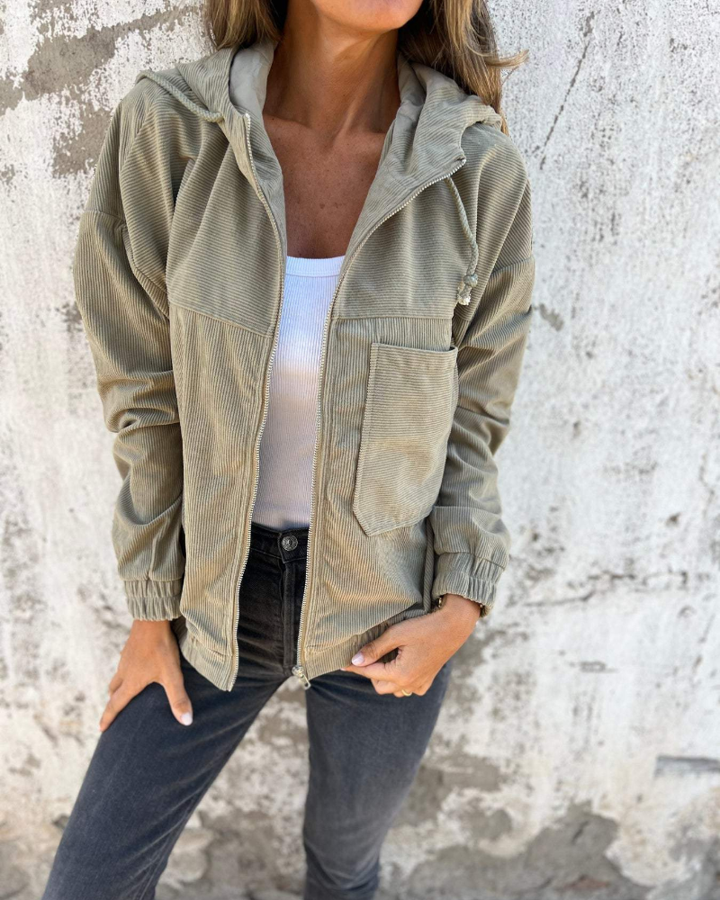 VERONIKA | Chic Corduroy Jacket