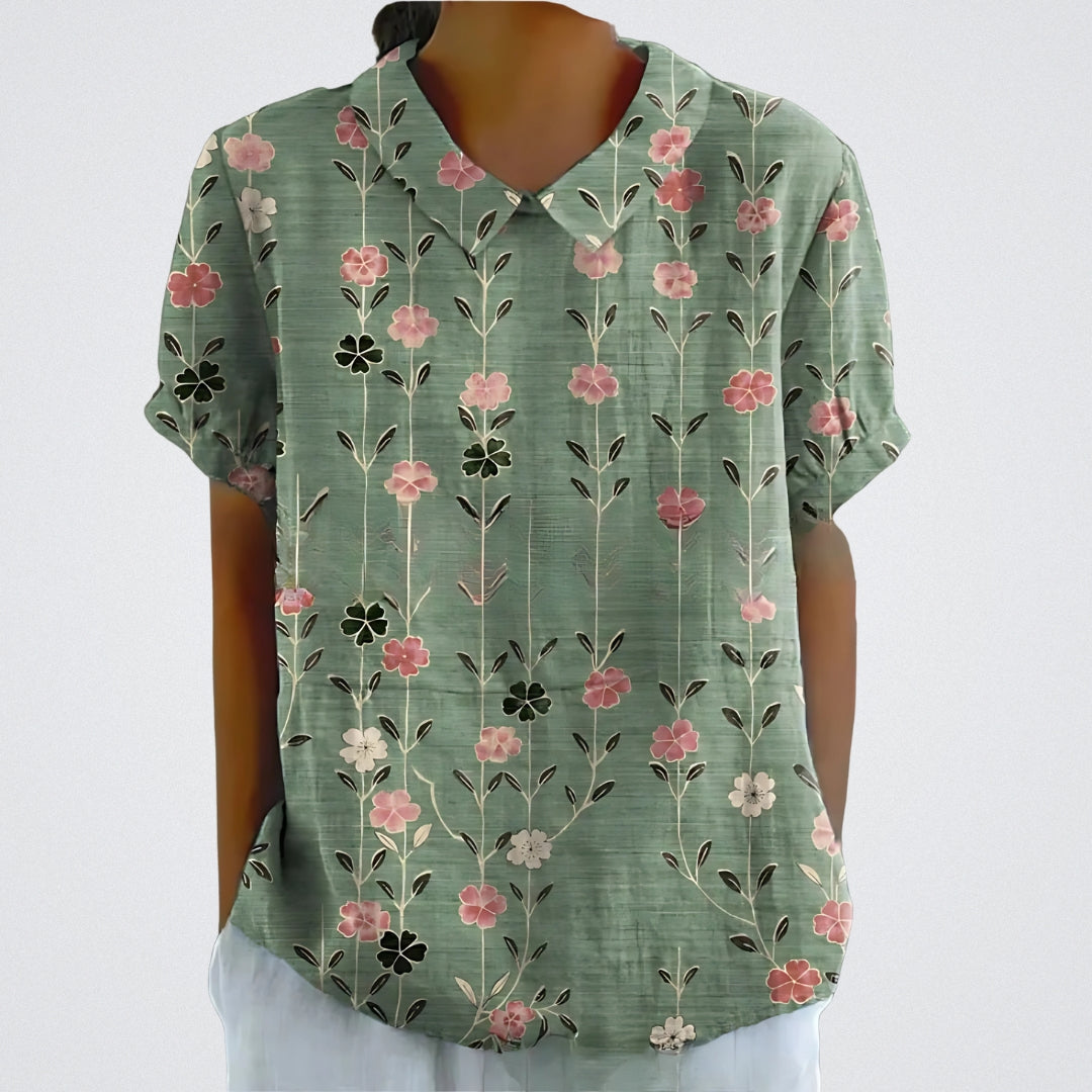 LINA | Floral Print Blouse