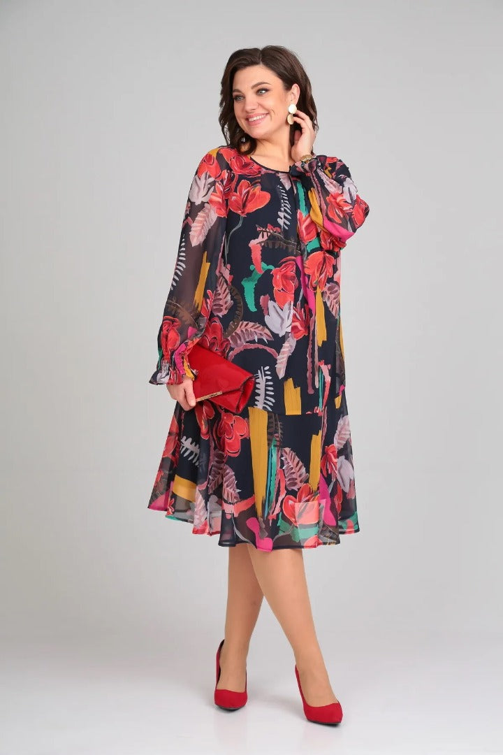EVIE | Elegant Plus Size Dress for Ultimate Comfort