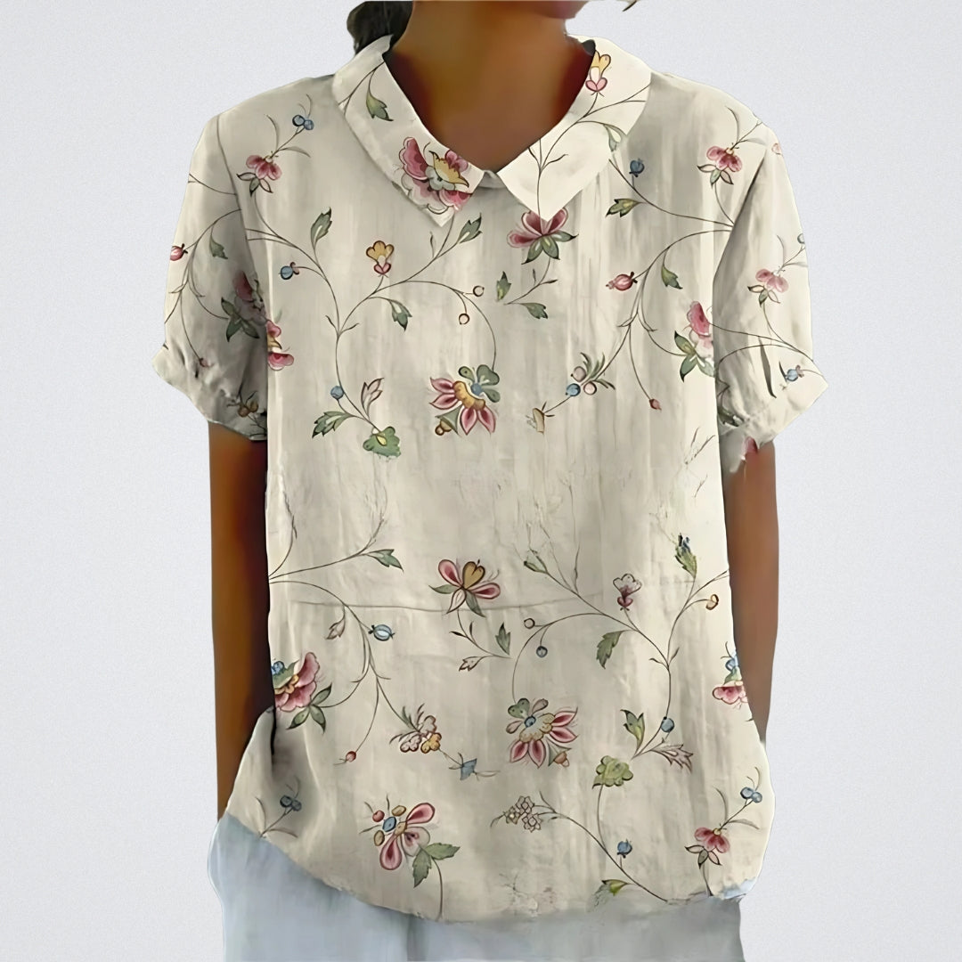 LINA | Floral Print Blouse