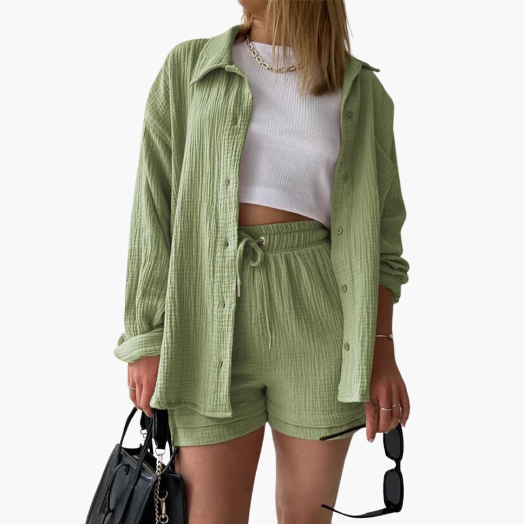 BESHA | Stylish and Relaxed Two-Piece Ensemble