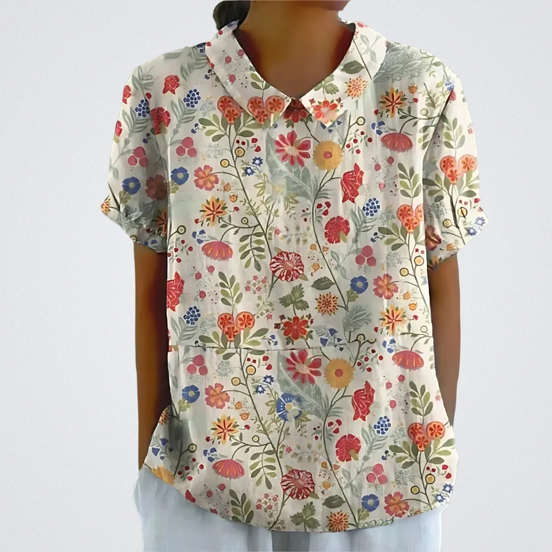LINA | Floral Print Blouse