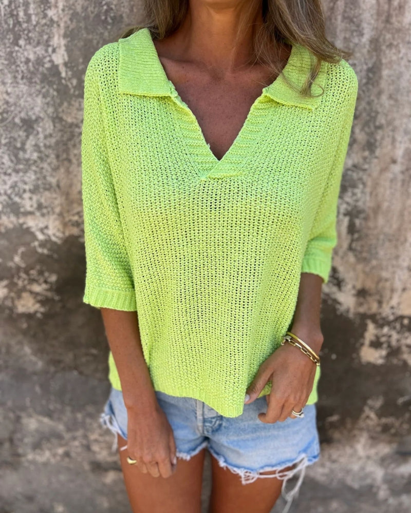LYNN | Bohemian Knit Top