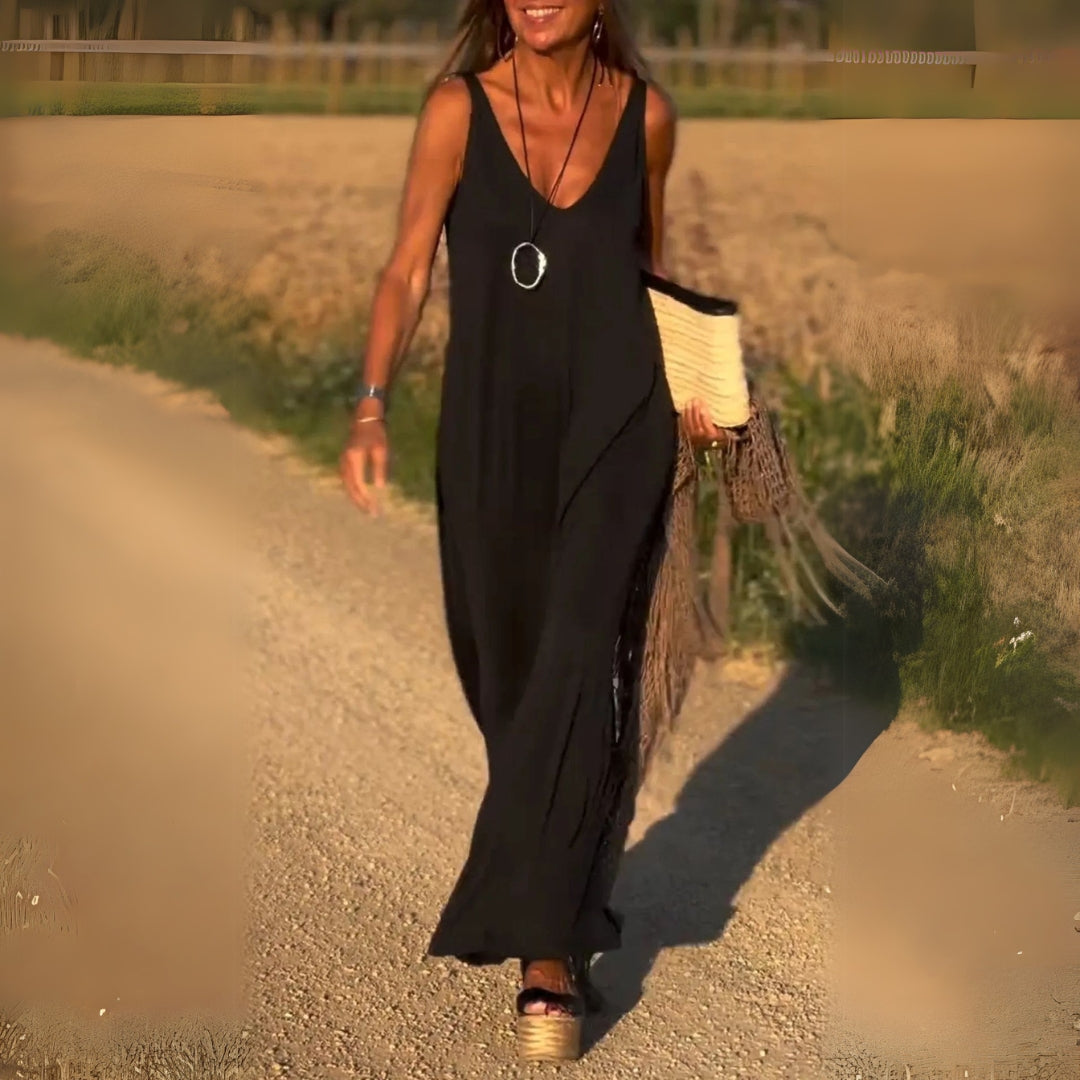 CAROLINE | Elegant Maxi Dress
