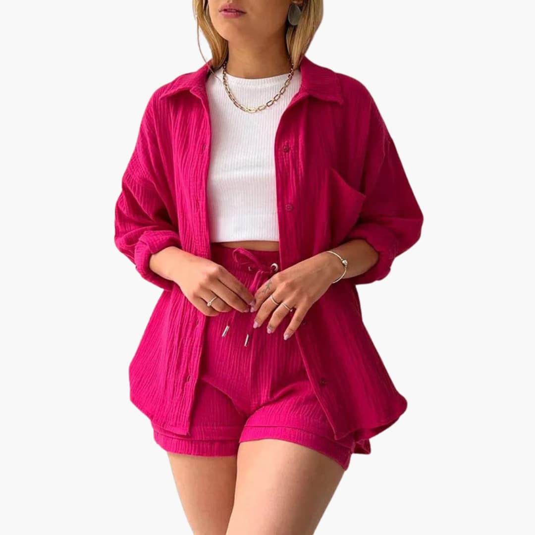 BESHA | Stylish and Relaxed Two-Piece Ensemble