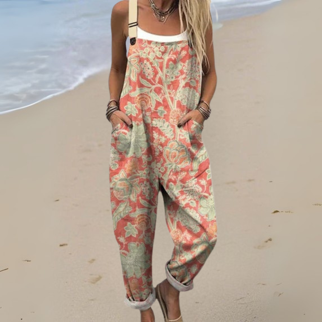 CHANTALLE | Retro Floral Dress