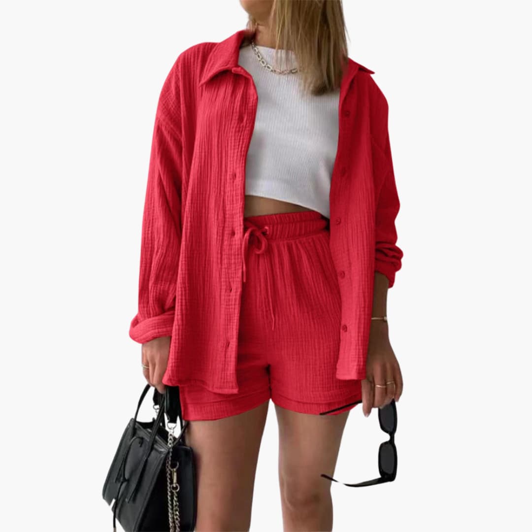 BESHA | Stylish and Relaxed Two-Piece Ensemble
