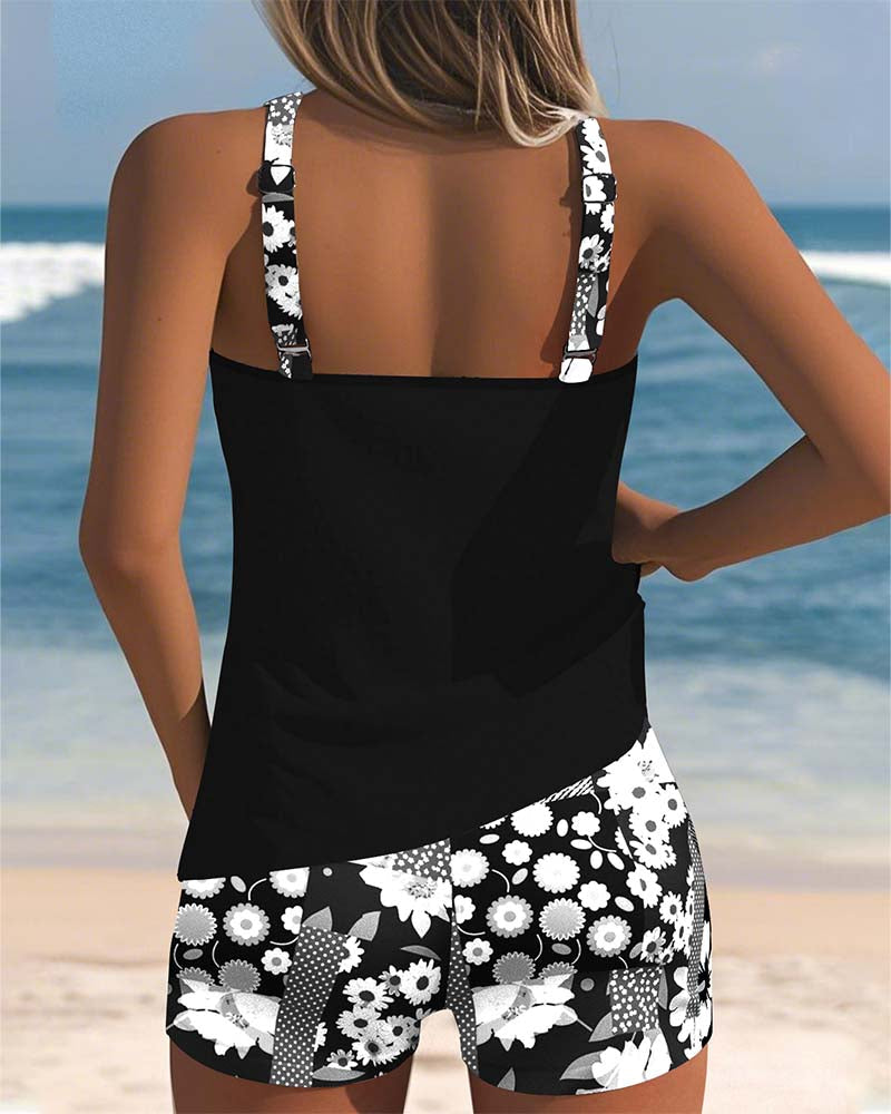 KIMMY | Comfortable Two-Piece Swimwear in Beach Floral Design