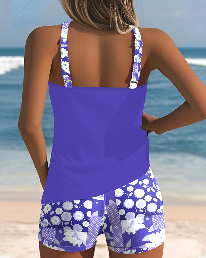 KIMMY | Comfortable Two-Piece Swimwear in Beach Floral Design