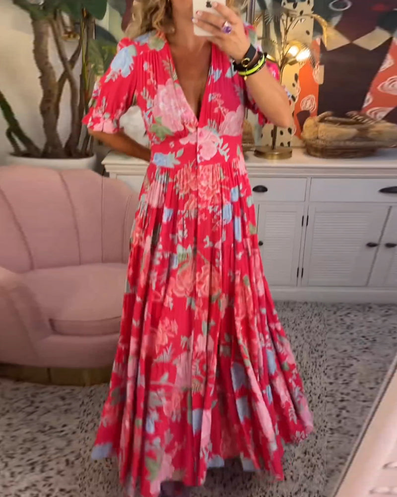 COLLEEN | CHIC VIBRANT DRESS