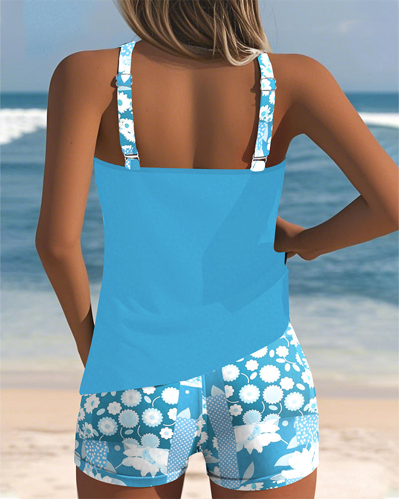 KIMMY | Comfortable Two-Piece Swimwear in Beach Floral Design