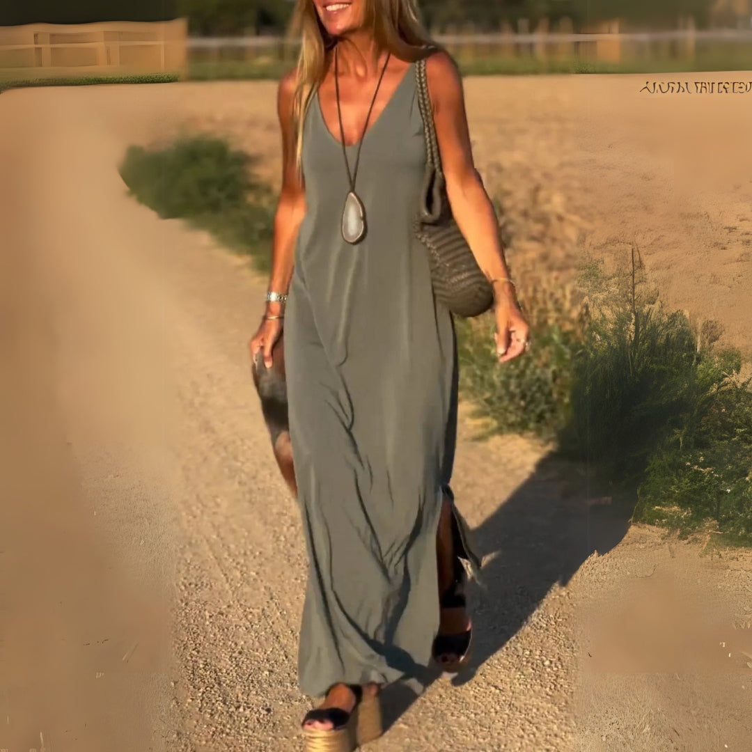 CAROLINE | Elegant Maxi Dress