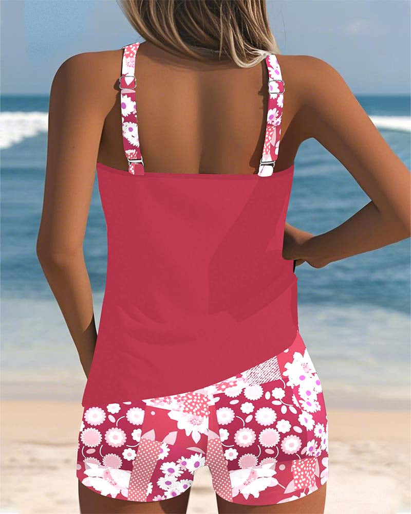 KIMMY | Comfortable Two-Piece Swimwear in Beach Floral Design