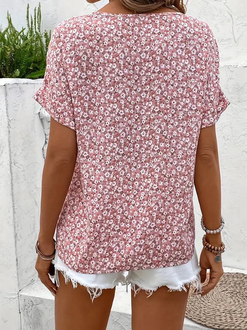 JELENA | Chic Floral Summer Blouse