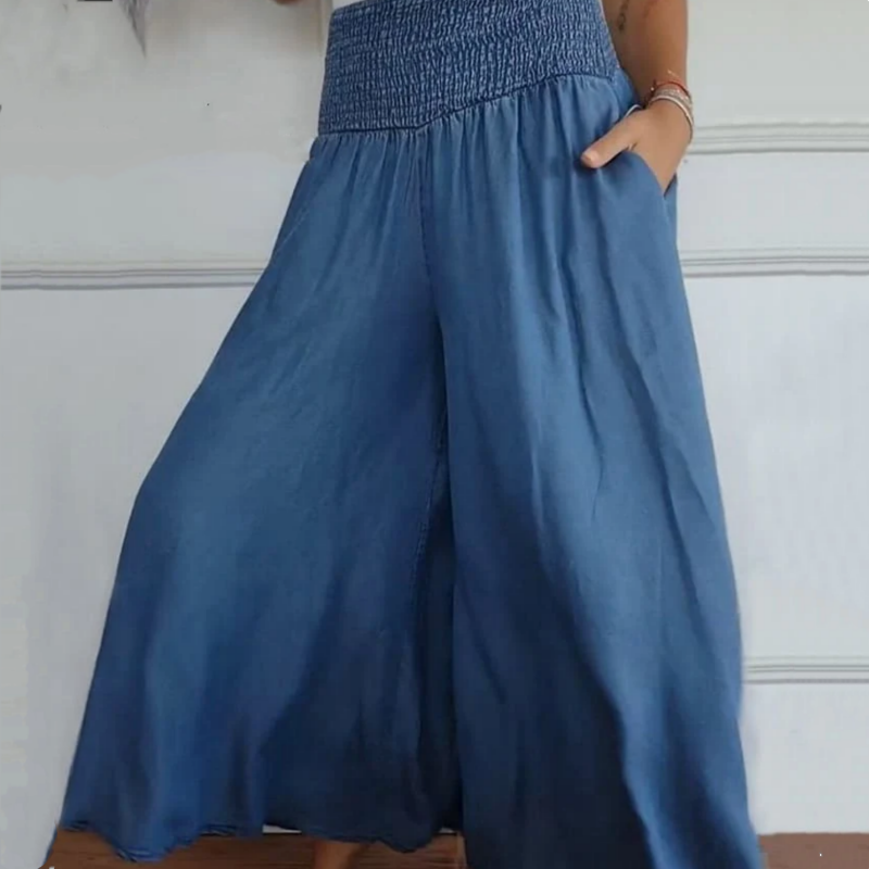 SHIRMA | Stylish Long Wide Skirt