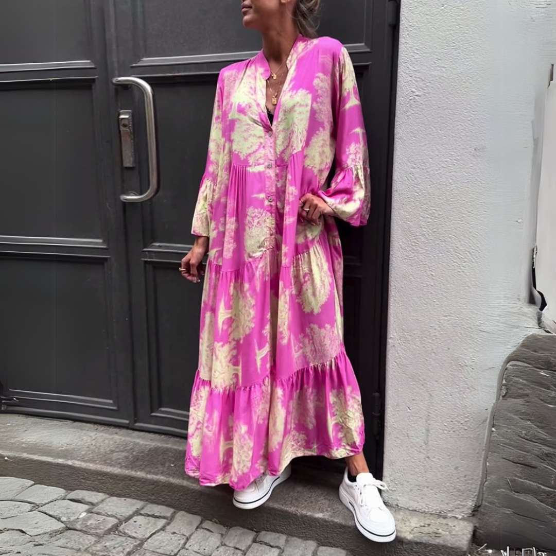 MERLA | Stylish Printed Elegant Dress