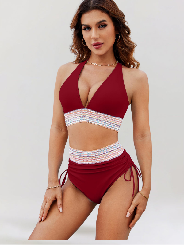 ANGEL | High-Waisted Bikini Set with Tummy Control