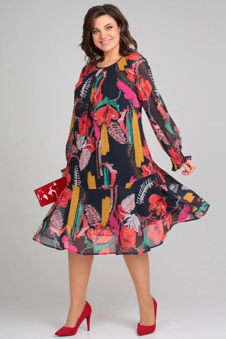 EVIE | Elegant Plus Size Dress for Ultimate Comfort