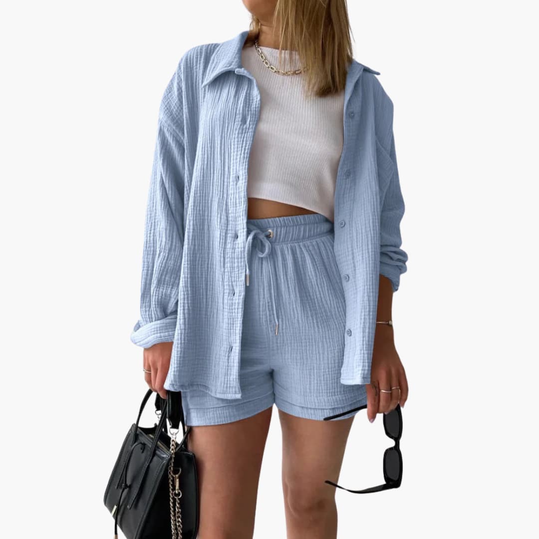 BESHA | Stylish and Relaxed Two-Piece Ensemble