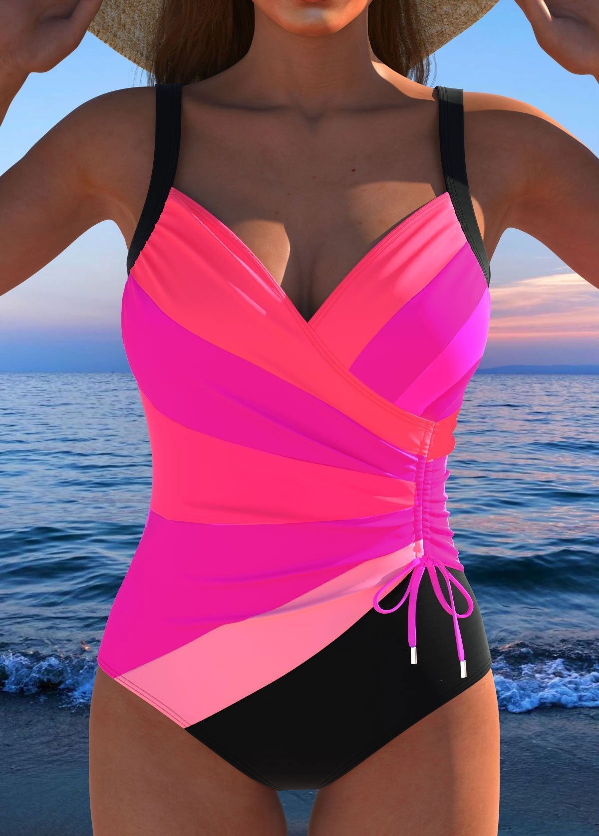 GINNY | VIBRANT BODY-SCULPTING SWIMSUIT