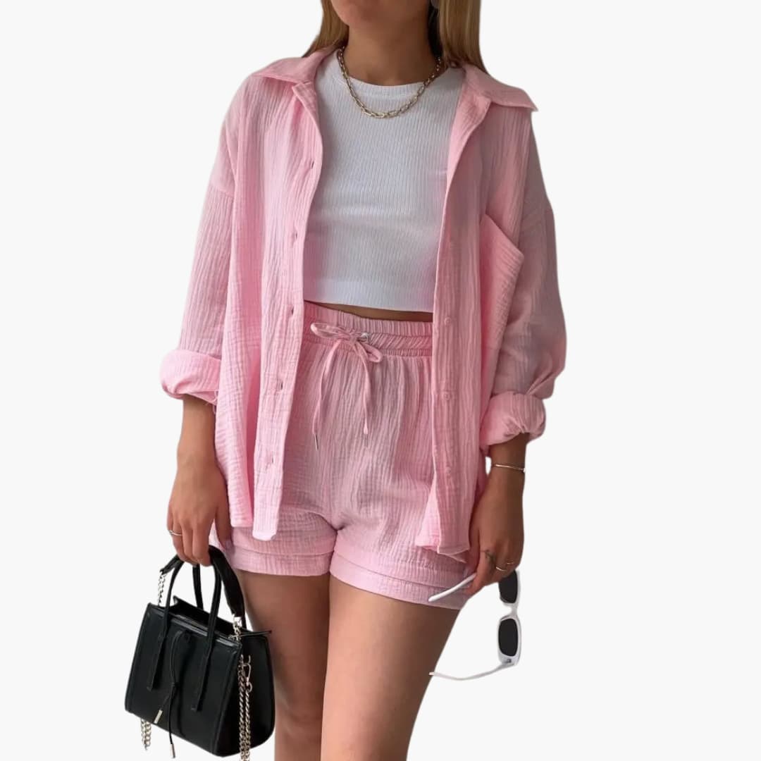 BESHA | Stylish and Relaxed Two-Piece Ensemble