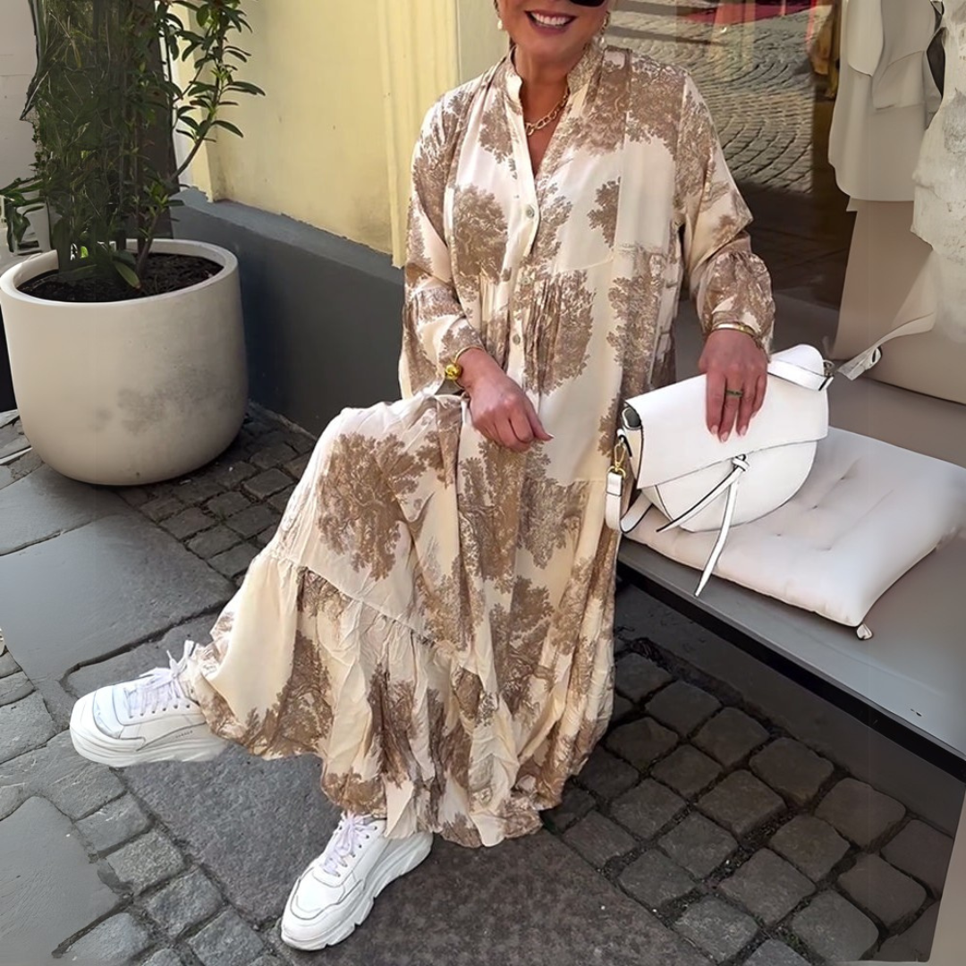 MERLA | Stylish Printed Elegant Dress