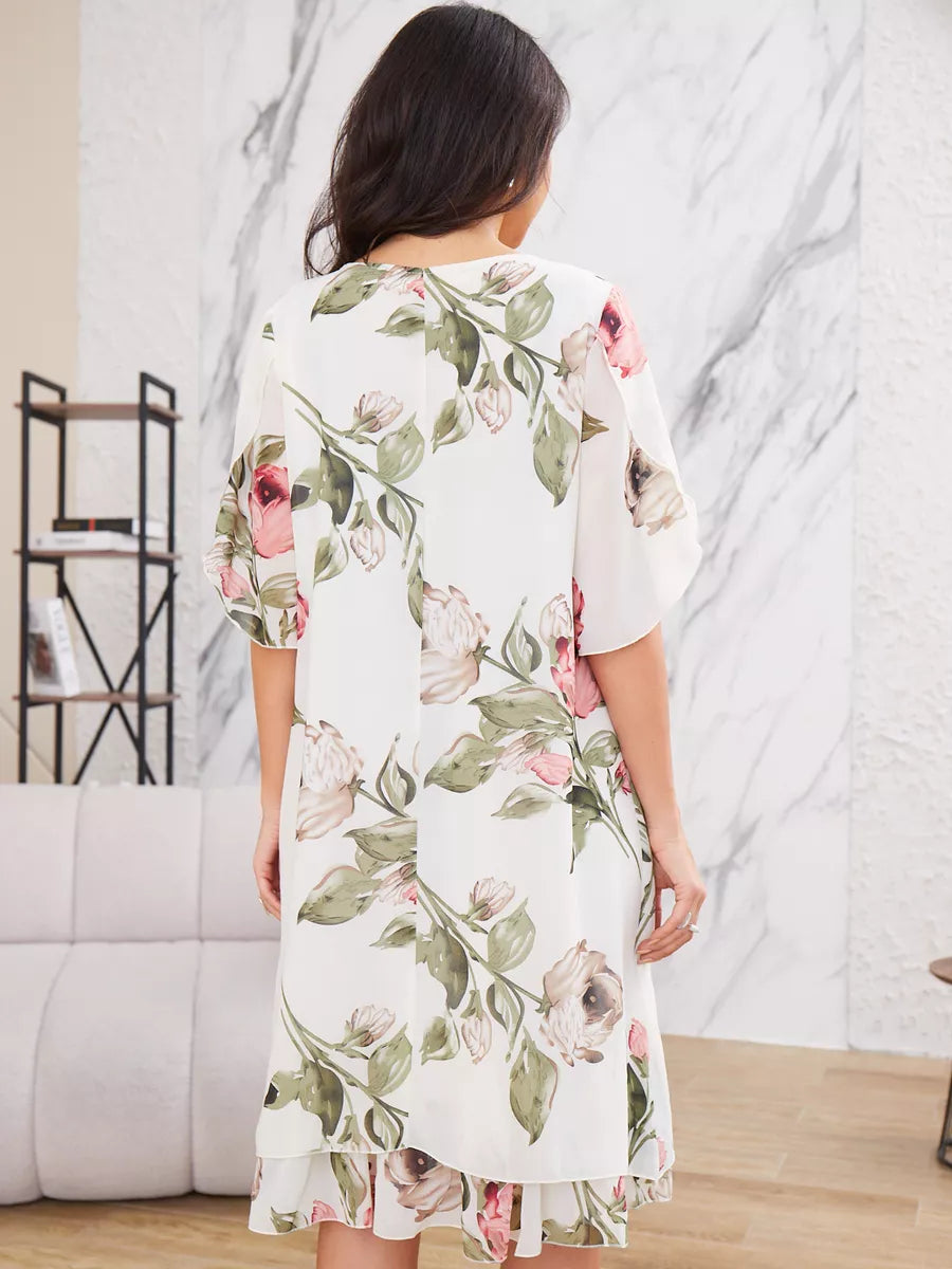 BEYSA | CHIC & COMFORTABLE FLORAL DRESS