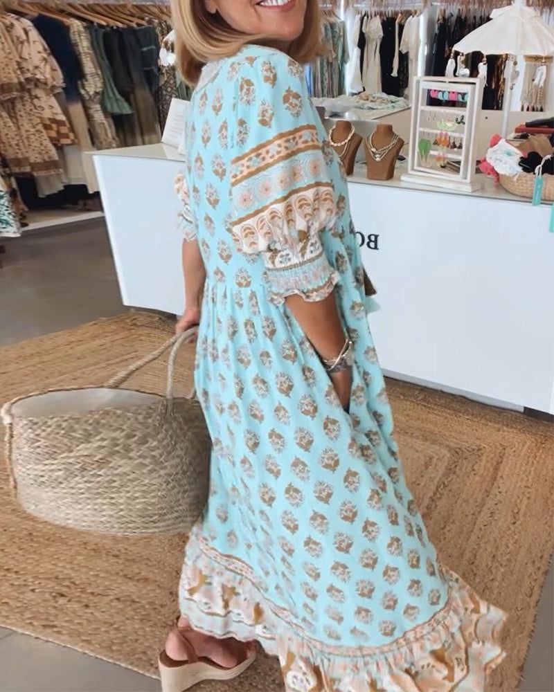 YACINTHA | ELEGANT DAILY DRESS
