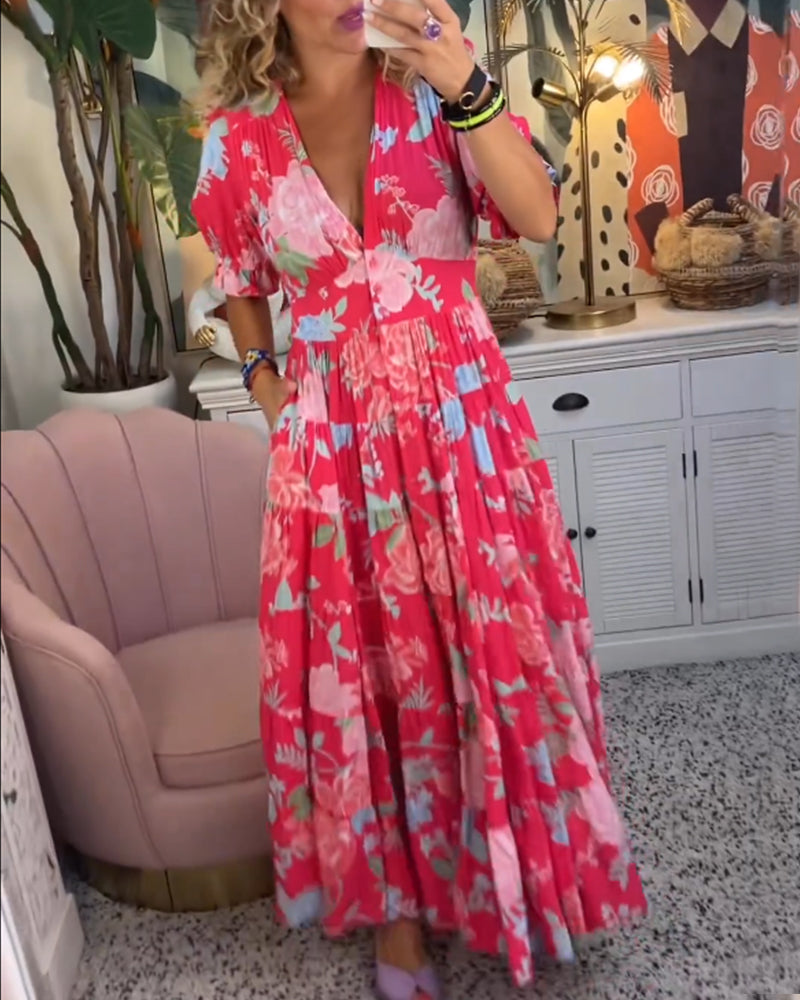 COLLEEN | CHIC VIBRANT DRESS