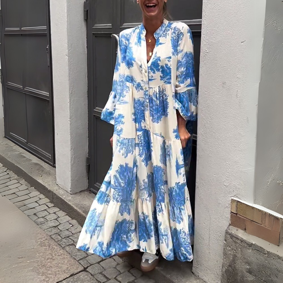 MERLA | Stylish Printed Elegant Dress