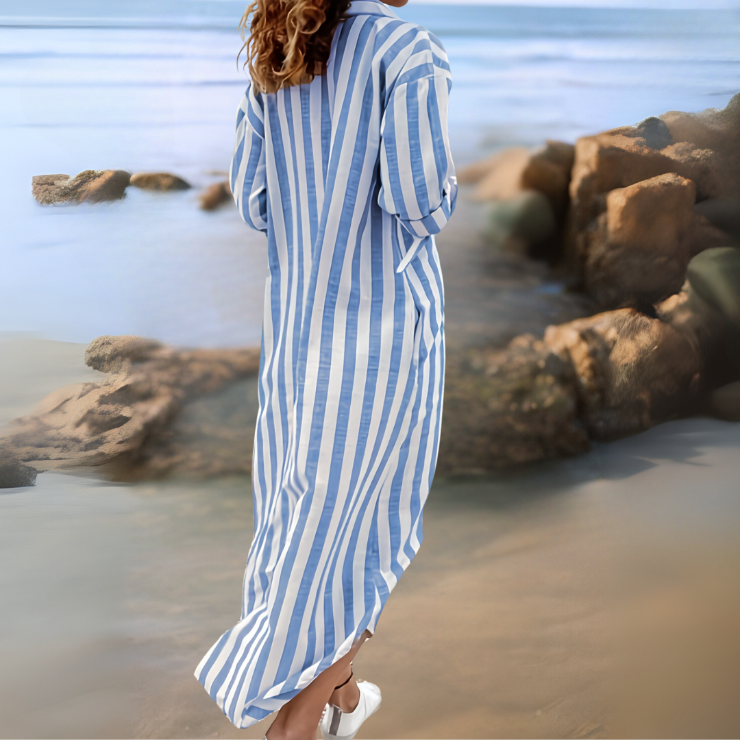 PHOEBE | CHIC STRIPED DRESS
