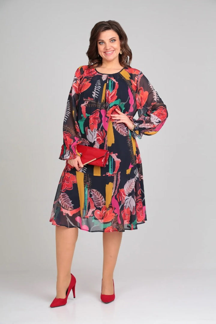 EVIE | Elegant Plus Size Dress for Ultimate Comfort