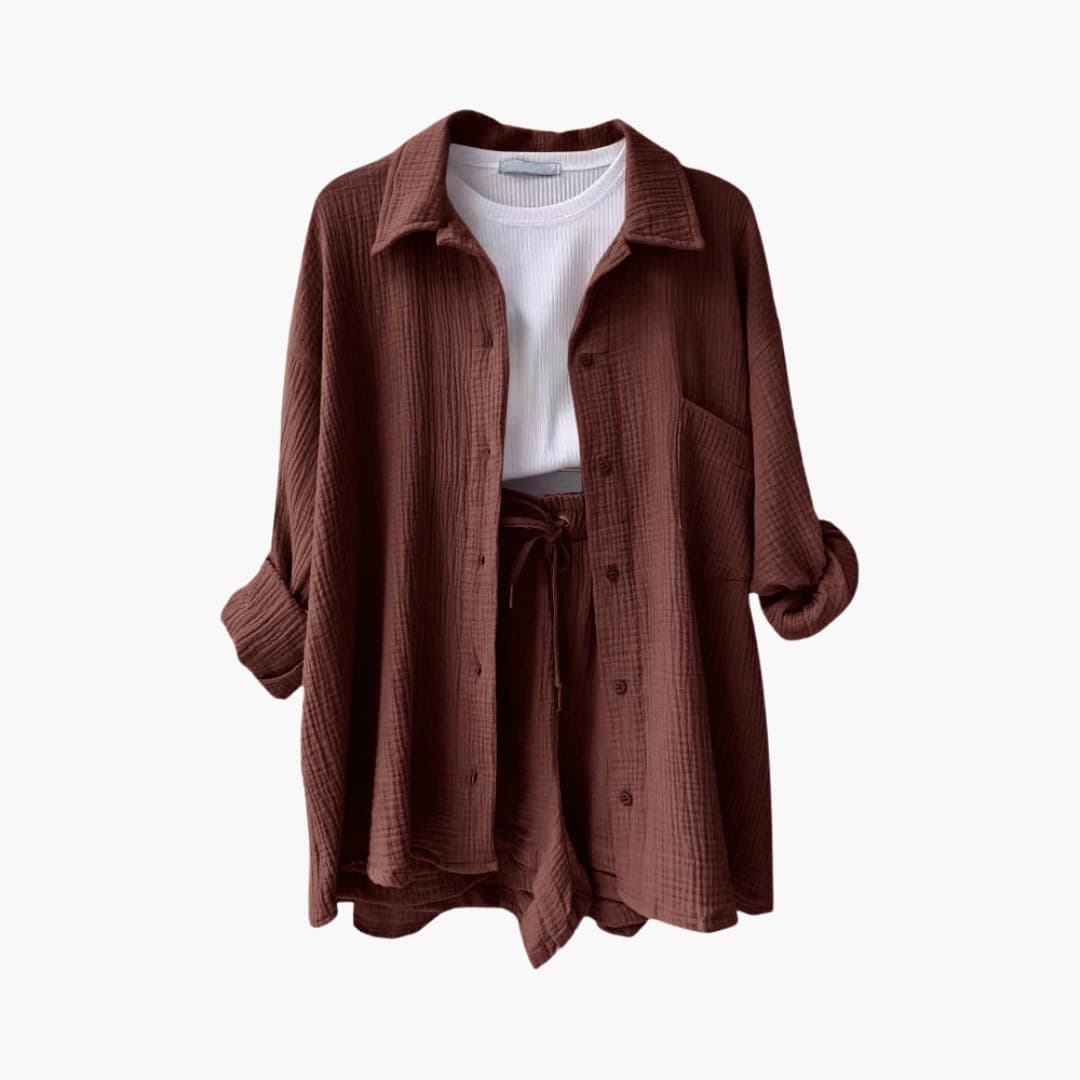 BESHA | Stylish and Relaxed Two-Piece Ensemble