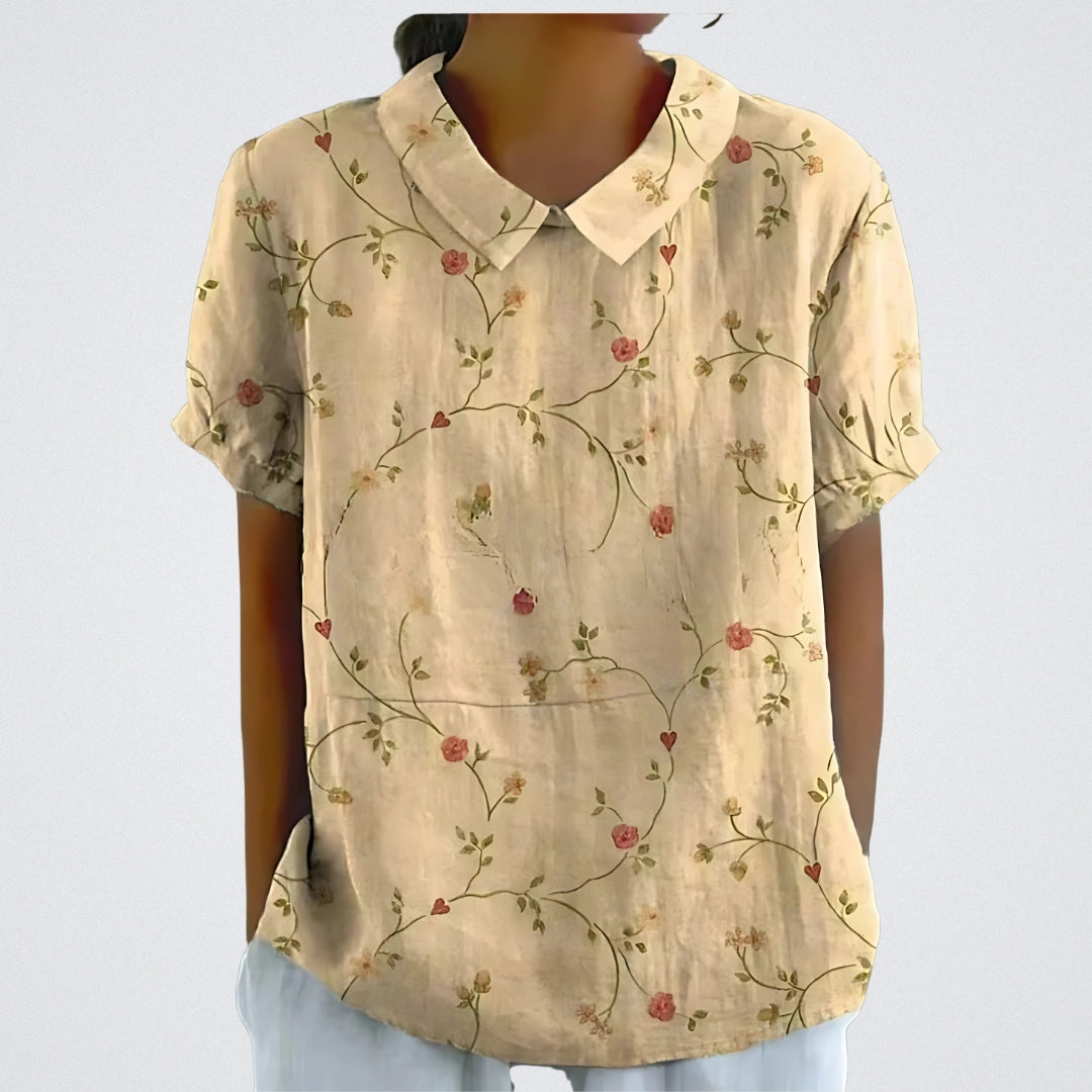 LINA | Floral Print Blouse
