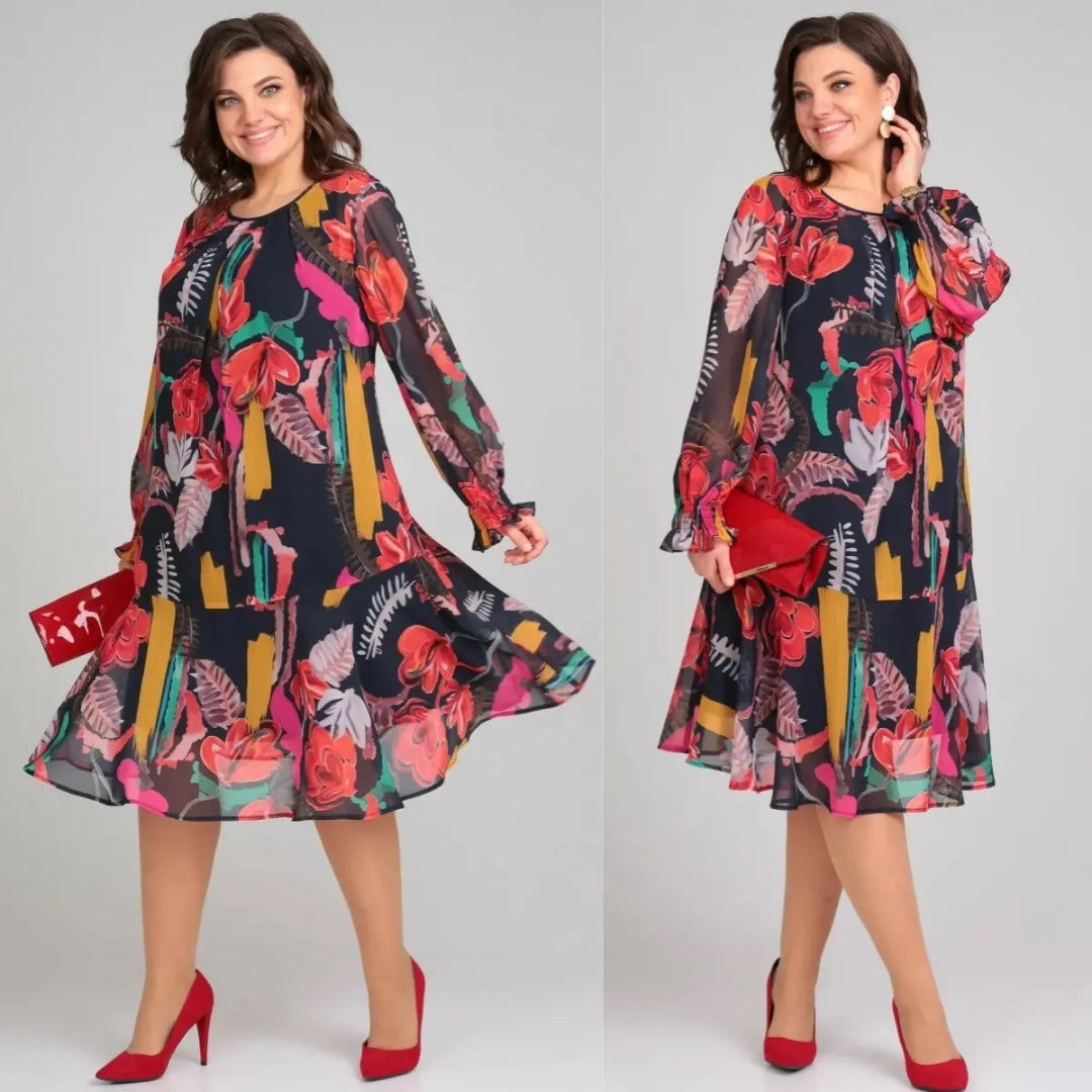 EVIE | Elegant Plus Size Dress for Ultimate Comfort