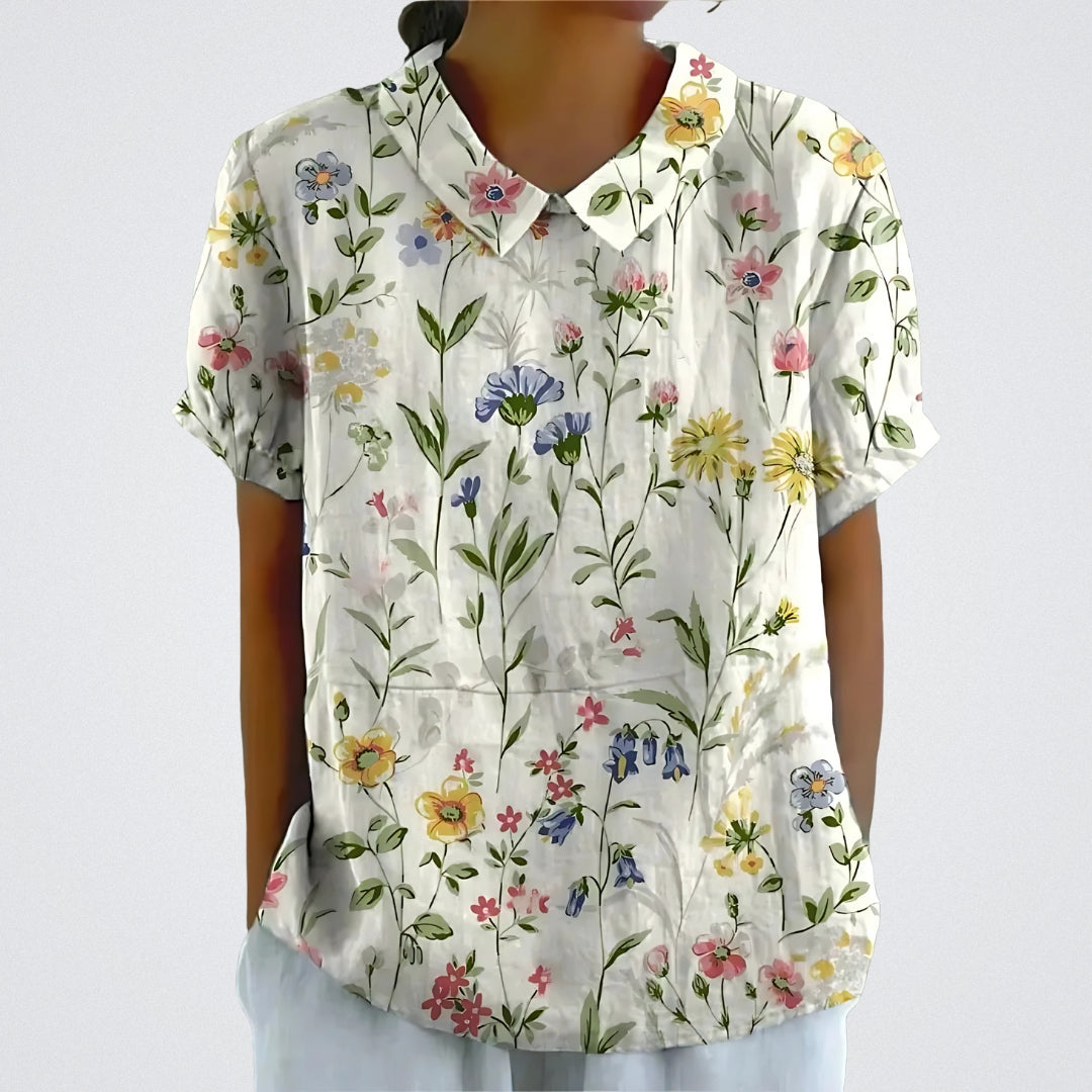 LINA | Floral Print Blouse