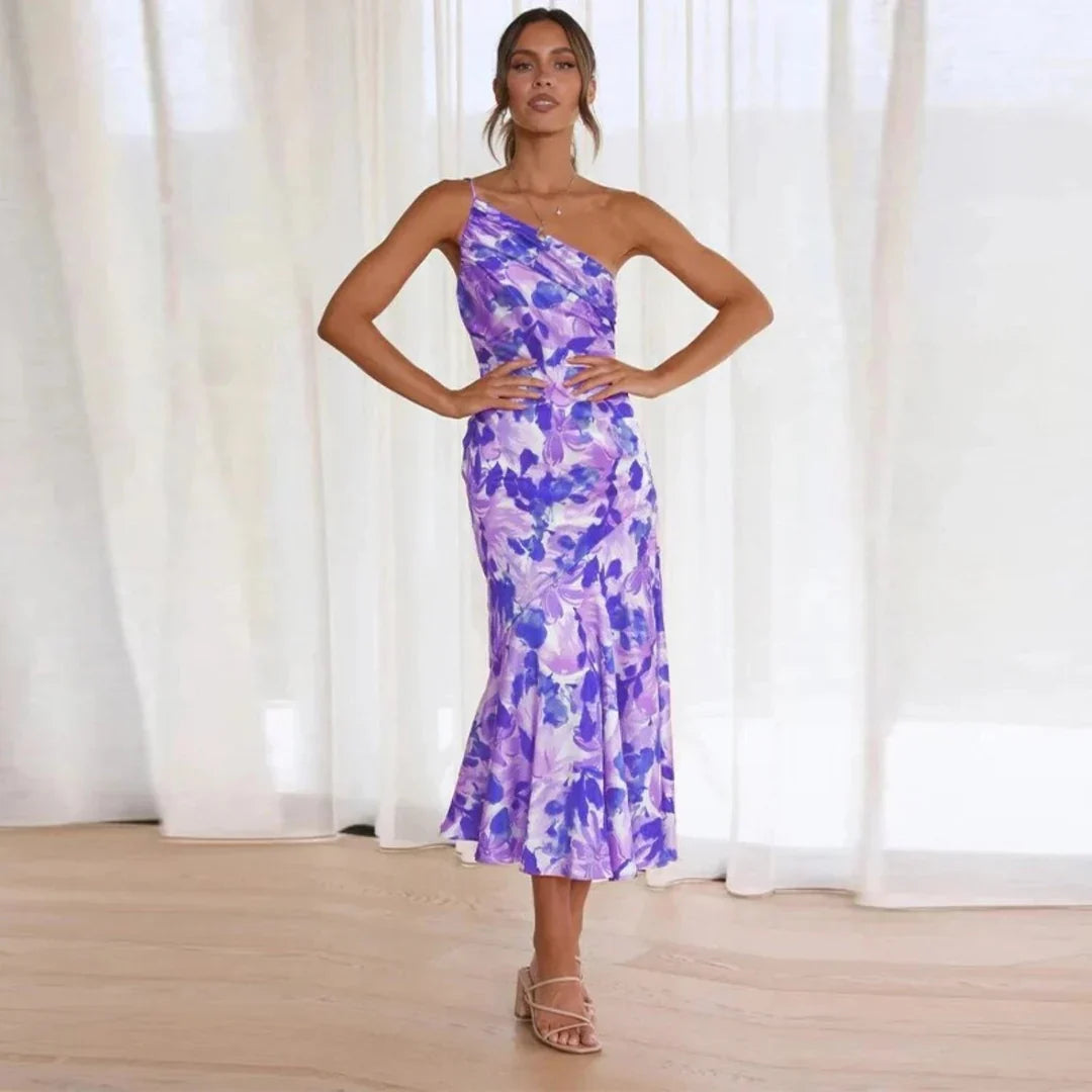 MILIANA | One-Shoulder Strap Dress