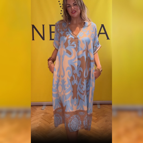 VERONICA | Stylish Printed Elegant Dress