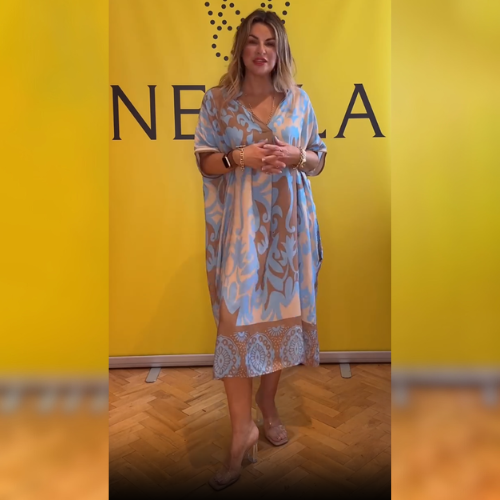 VERONICA | Stylish Printed Elegant Dress
