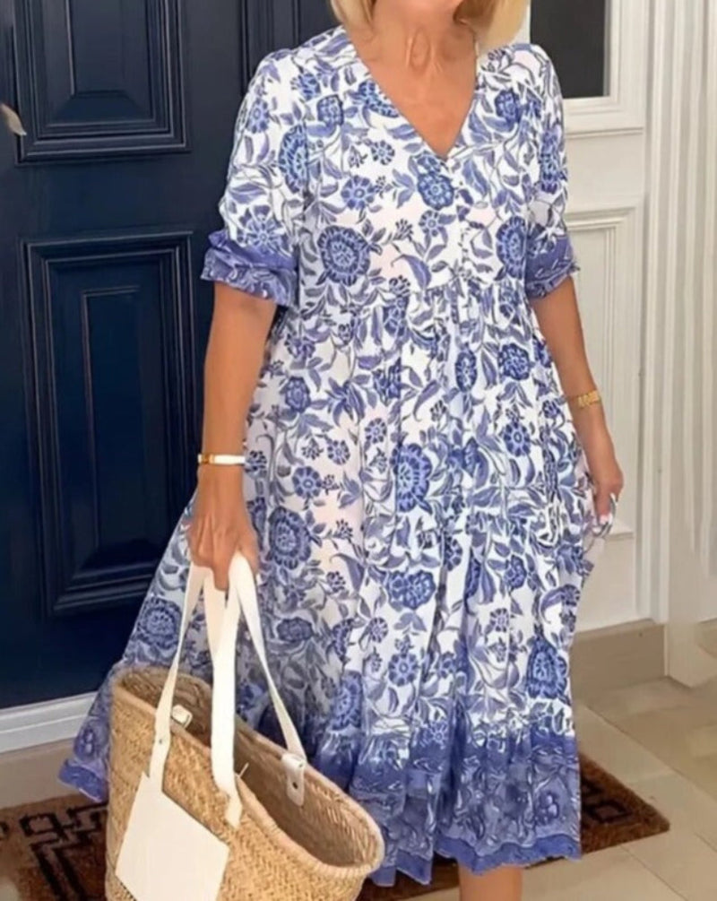 LIA | Graceful and Breezy Floral Dress