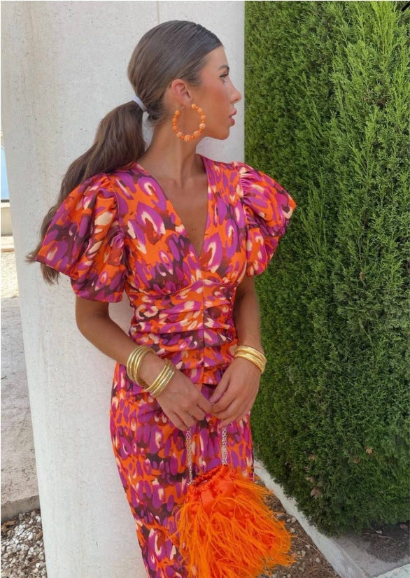 AMARA | Vibrant Long Dress