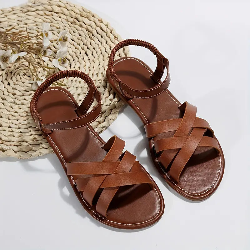ESTHER | Chic Woven Sandals