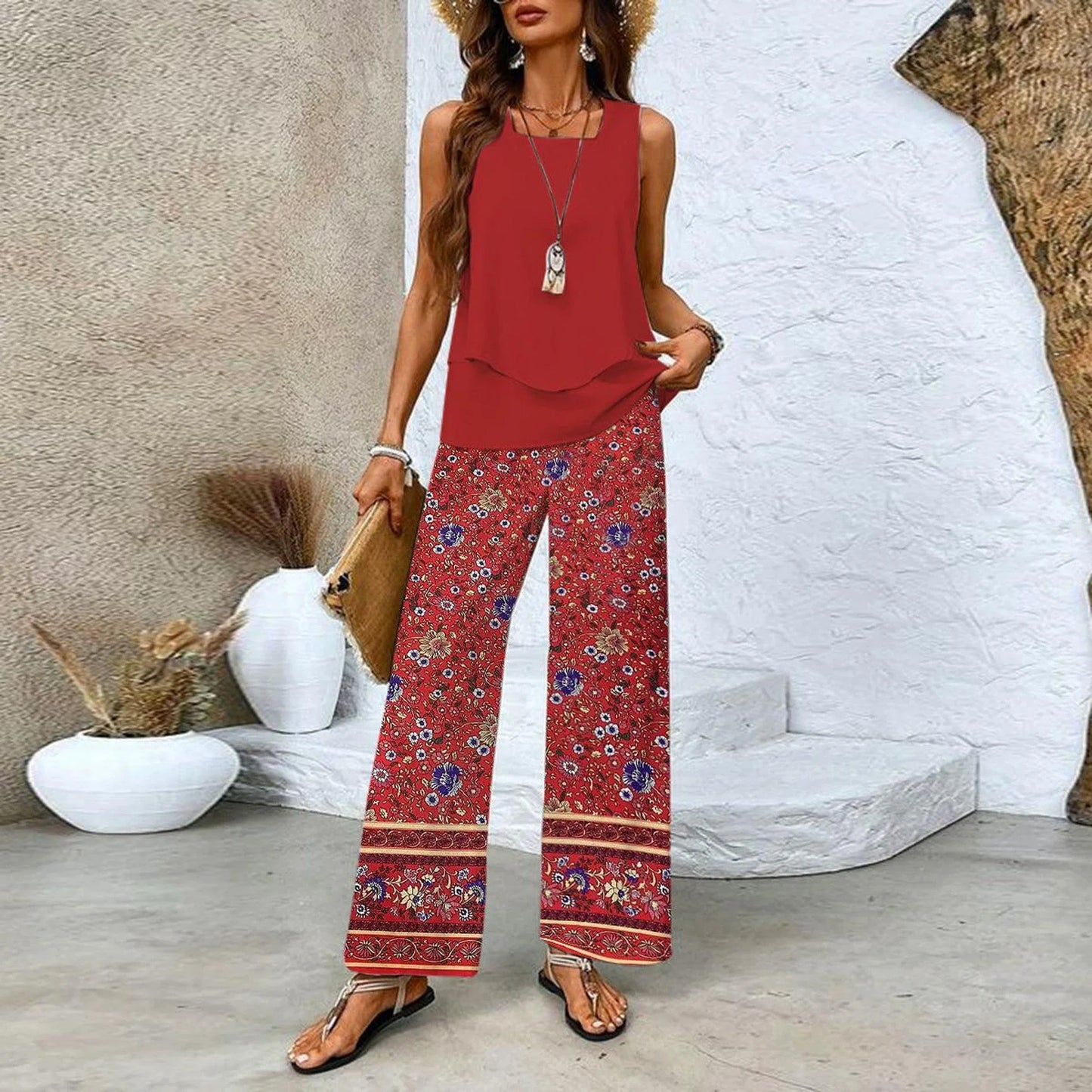 ROMY | Chic & Airy Two-Piece Summer Ensemble