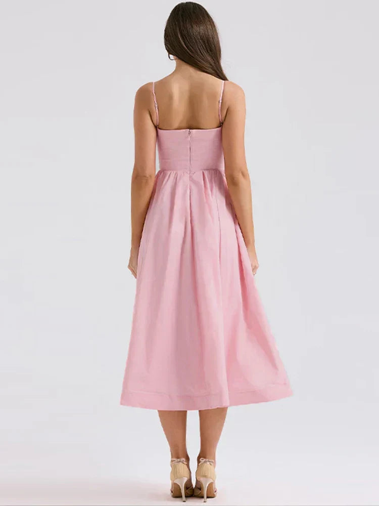 JOAN | Sleek Spaghetti Strap Dress