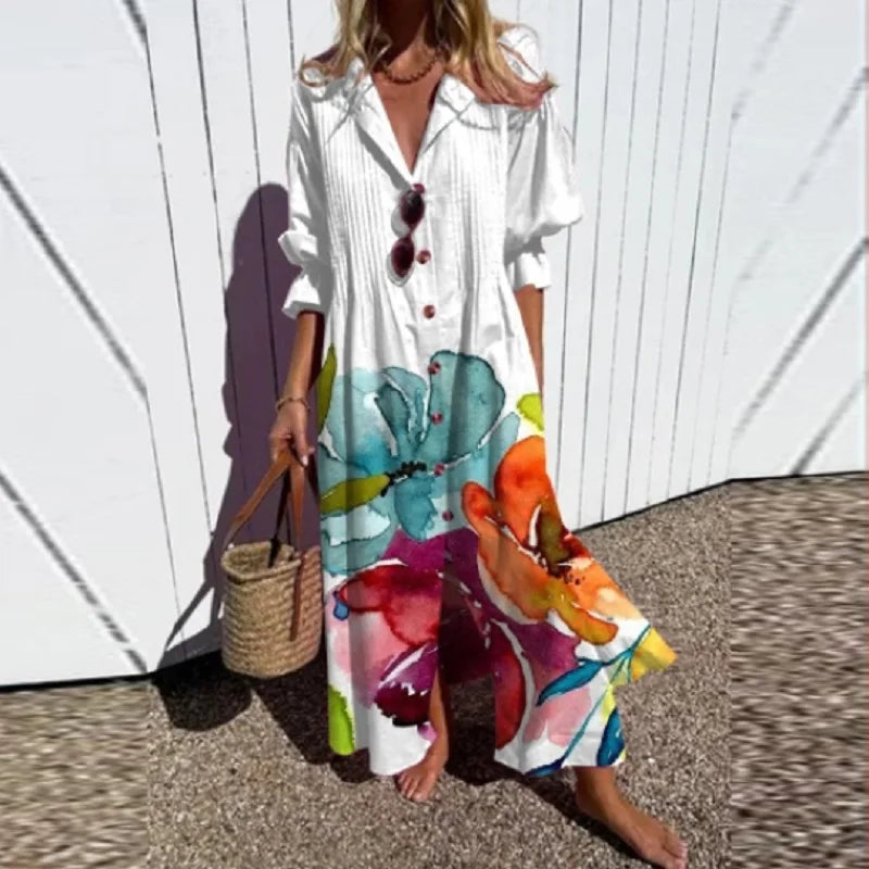 DIARA | Elegant Bohemian Spring Dress