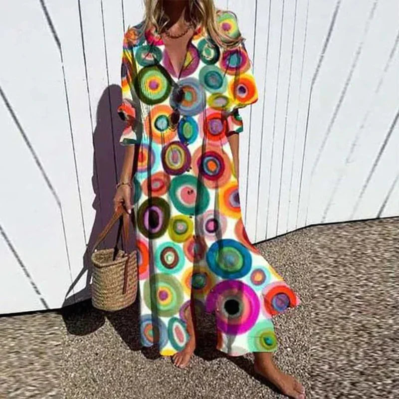 DIARA | Elegant Bohemian Spring Dress