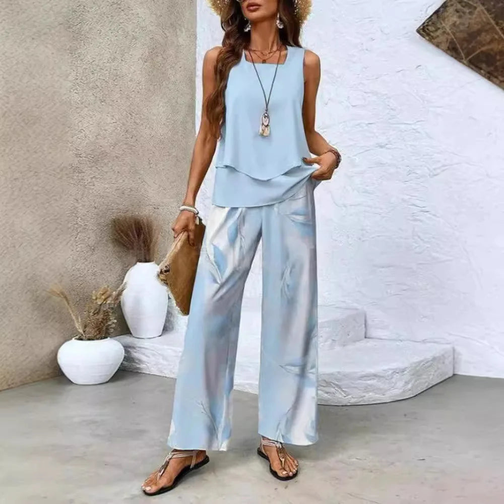 ROMY | Chic & Airy Two-Piece Summer Ensemble